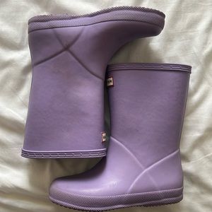 Purple hunter boots 12B /13 G
